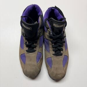 Vintage Specialized Mountain Bike Shoes SPD Clip MTB Size 39 Suede Mesh